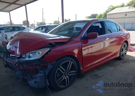 2017 Honda Accord Sport from USA, damaged, VIN 1HGCR2F53HA067121
